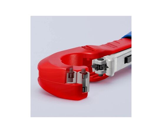 Труборез KNIPEX TubiX для стали, 6 – 35 мм (1/4"-1 3/8"), толщина стенок до 2 мм (90 31 02 BK), изображение 3 Труборез KNIPEX TubiX для стали, 6 – 35 мм (1/4"-1 3/8"), толщина стенок до 2 мм (90 31 02 BK), изображение 3