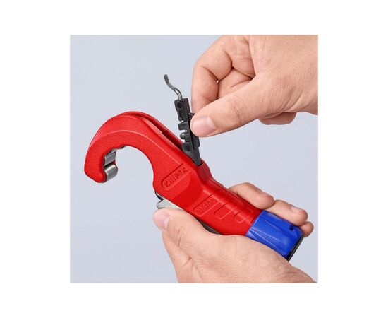 Труборез KNIPEX TubiX для стали, 6 – 35 мм (1/4"-1 3/8"), толщина стенок до 2 мм (90 31 02 SB), изображение 2