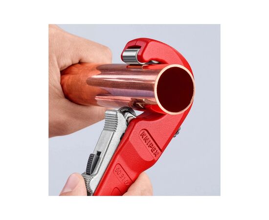 Труборез KNIPEX TubiX для стали, 6 – 35 мм (1/4"-1 3/8"), толщина стенок до 2 мм (90 31 02 SB), изображение 3