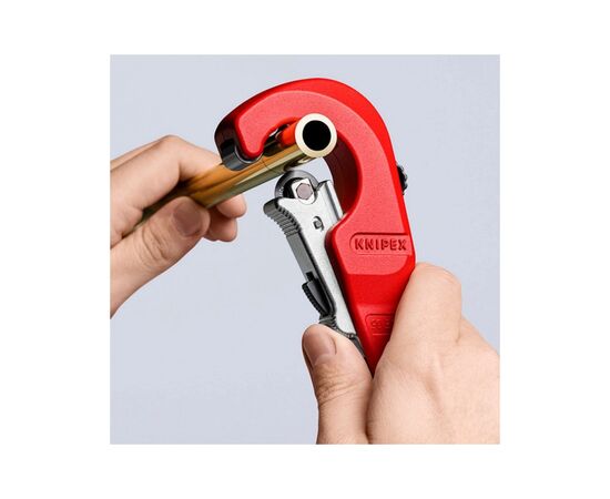Труборез KNIPEX TubiX для стали, 6 – 35 мм (1/4"-1 3/8"), толщина стенок до 2 мм (90 31 02 SB), изображение 4