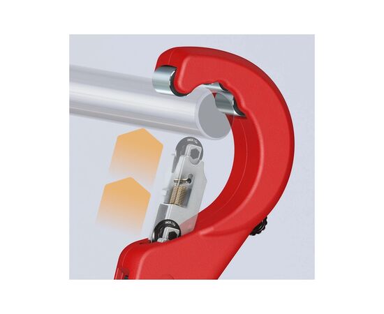 Труборез KNIPEX TubiX для стали, 6 – 35 мм (1/4"-1 3/8"), толщина стенок до 2 мм (90 31 03 BK), изображение 11 Труборез KNIPEX TubiX для стали, 6 – 35 мм (1/4"-1 3/8"), толщина стенок до 2 мм (90 31 03 BK), изображение 11