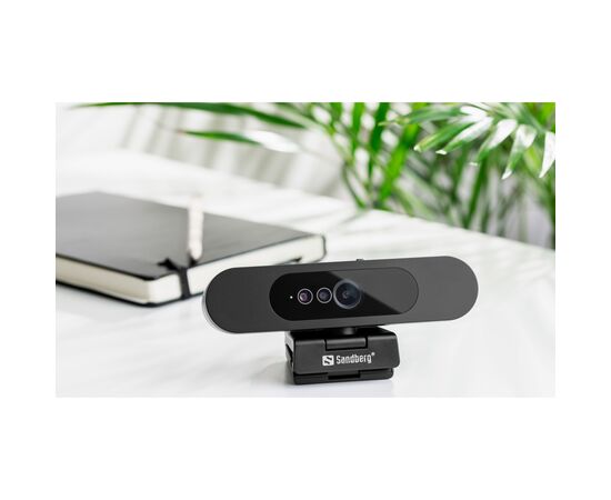 Веб-камера Sandberg Face-ID 2 HD 1080p Windows Hello USB-C/USB2.0 Black (134-40), изображение 10 Веб-камера Sandberg Face-ID 2 HD 1080p Windows Hello USB-C/USB2.0 Black (134-40), изображение 10