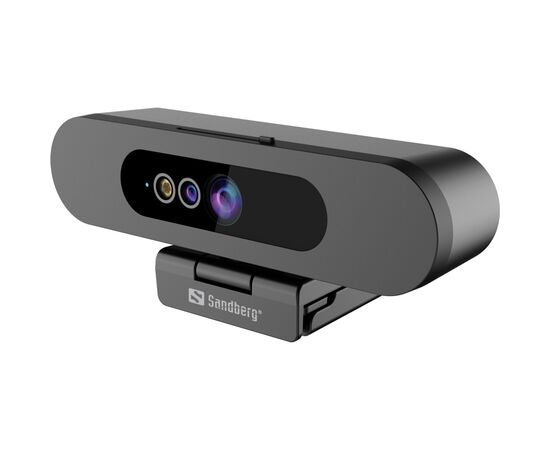 Веб-камера Sandberg Face-ID 2 HD 1080p Windows Hello USB-C/USB2.0 Black (134-40), изображение 3 Веб-камера Sandberg Face-ID 2 HD 1080p Windows Hello USB-C/USB2.0 Black (134-40), изображение 3