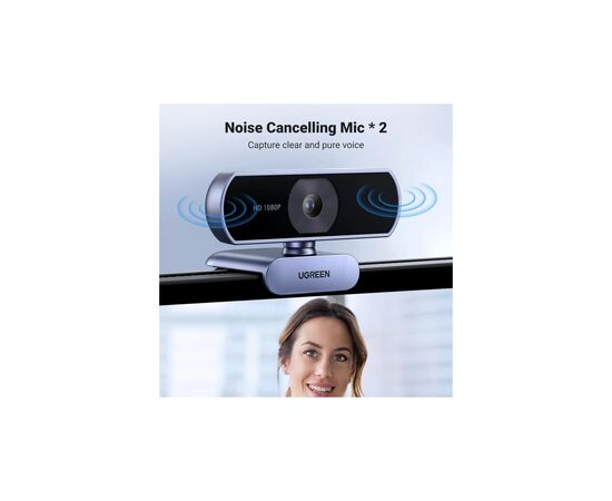 Веб-камера Ugreen CM678 HD USB-A (15728), изображение 5 Веб-камера Ugreen CM678 HD USB-A (15728), изображение 5