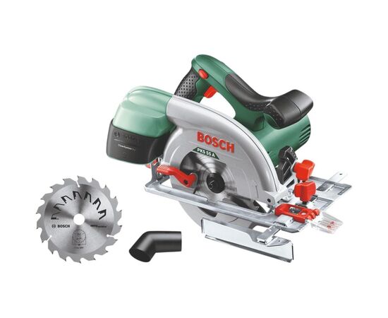 Дисковая пила Bosch KS 55 A 1200Вт, 160мм, 3.9кг (0.603.501.002)