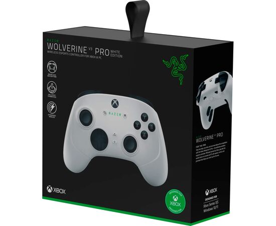 Геймпад Razer Wolverine V3 Pro White (RZ06-05200200-R3M1), зображення 11 Геймпад Razer Wolverine V3 Pro White (RZ06-05200200-R3M1), зображення 11