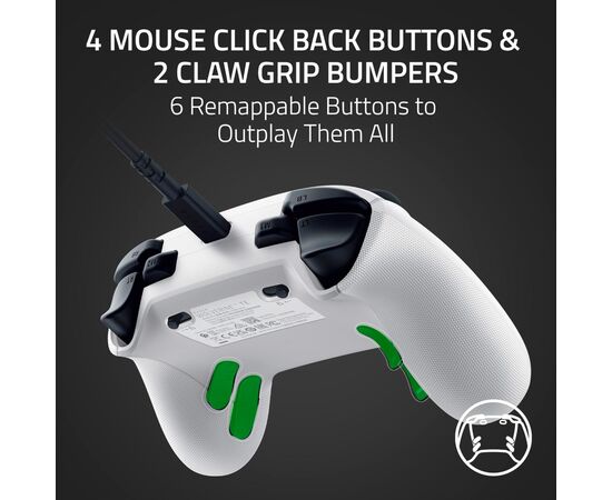 Геймпад Razer Wolverine V3 TE White (RZ06-05210200-R3M1), изображение 10 Геймпад Razer Wolverine V3 TE White (RZ06-05210200-R3M1), изображение 10