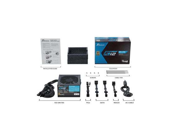 Блок питания Seasonic 750W (SSR G12 GM-750), изображение 7 Блок питания Seasonic 750W (SSR G12 GM-750), изображение 7