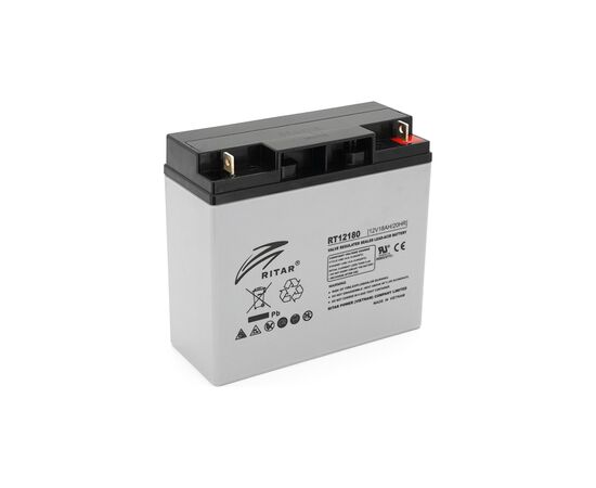 Батарея к ИБП Ritar RT12180GL5, 12V 18.0Ah (RT12180GL5)
