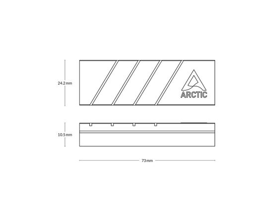 Радіатор охолодження Arctic ACOTH00002A, зображення 7 Радіатор охолодження Arctic ACOTH00002A, зображення 7