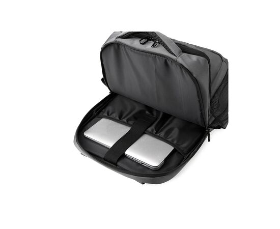Рюкзак для ноутбука Porto 15.6" RNB-4050 Gray (RNB-4050GY), зображення 7 Рюкзак для ноутбука Porto 15.6" RNB-4050 Gray (RNB-4050GY), зображення 7