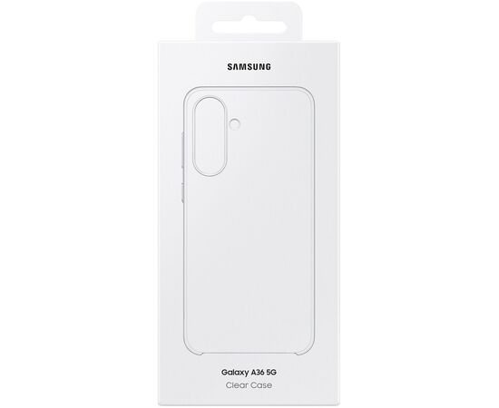 Чехол для мобильного телефона Samsung Galaxy A36 (A366) Clear Case (EF-QA366CTEGWW), изображение 6 Чехол для мобильного телефона Samsung Galaxy A36 (A366) Clear Case (EF-QA366CTEGWW), изображение 6