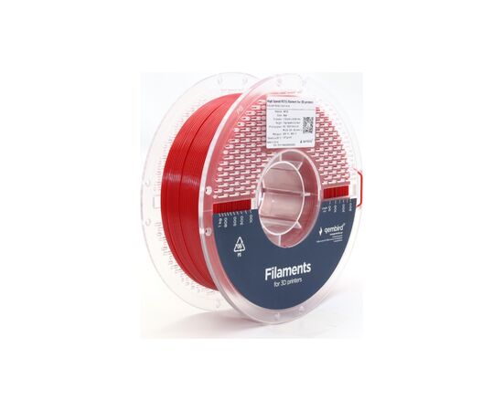Пластик для 3D-принтера Gembird PETG High Speed, 1.75 мм, 1 кг, red (3DP-PETG1.75HY-01-R)