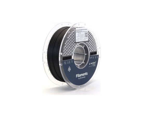 Пластик для 3D-принтера Gembird PLA High Speed 1.75 мм, 1kg black (3DP-PLA1.75HY-01-BK)