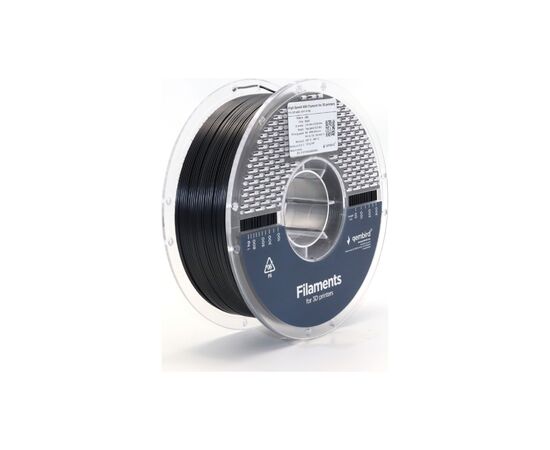 Пластик для 3D-принтера Gembird ABS High Speed 1.75 мм, black (3DP-ABS1.75HY-01-BK)