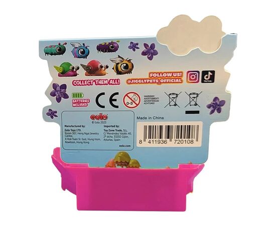 Интерактивная игрушка Jiggly pets Голубая гусеница (6337837), изображение 4 Интерактивная игрушка Jiggly pets Голубая гусеница (6337837), изображение 4