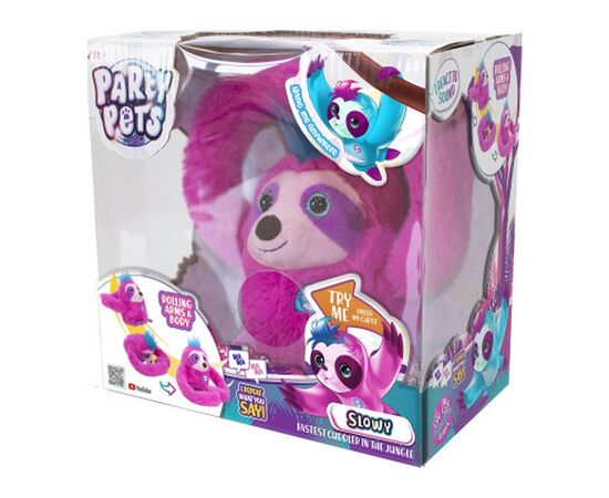 Интерактивная игрушка Party pets Ленивец (6337842), изображение 7 Интерактивная игрушка Party pets Ленивец (6337842), изображение 7