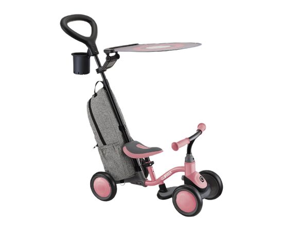 Беговел Globber Globber Learning bike Deluxe 3 в 1 пастельно-рожевий (639-211), изображение 2 Беговел Globber Globber Learning bike Deluxe 3 в 1 пастельно-рожевий (639-211), изображение 2