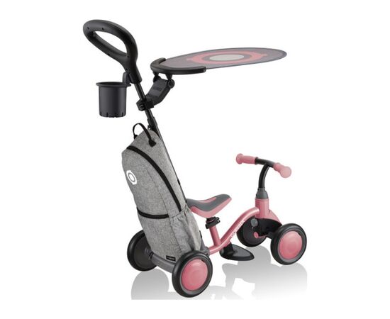 Беговел Globber Globber Learning bike Deluxe 3 в 1 пастельно-рожевий (639-211), изображение 3 Беговел Globber Globber Learning bike Deluxe 3 в 1 пастельно-рожевий (639-211), изображение 3