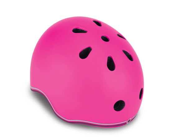 Шлем Globber Evo light розовый с фонариком 45-51 см (506-110), изображение 3 Шлем Globber Evo light розовый с фонариком 45-51 см (506-110), изображение 3
