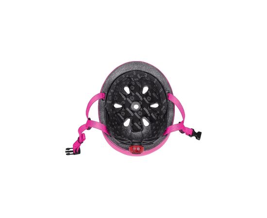 Шлем Globber Evo light розовый с фонариком 45-51 см (506-110), изображение 5 Шлем Globber Evo light розовый с фонариком 45-51 см (506-110), изображение 5