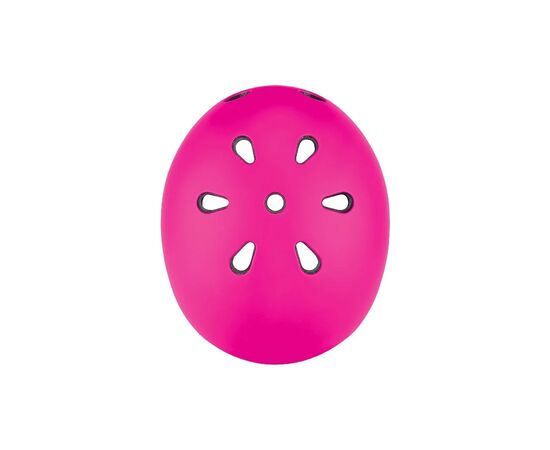 Шлем Globber Evo light розовый с фонариком 45-51 см (506-110), изображение 6 Шлем Globber Evo light розовый с фонариком 45-51 см (506-110), изображение 6