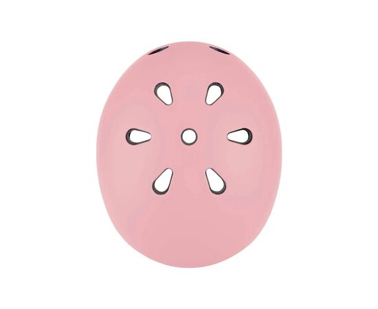 Шлем Globber Go up lights 45-51см пастельний рожевий, з ліхтариком (506-210), изображение 6 Шлем Globber Go up lights 45-51см пастельний рожевий, з ліхтариком (506-210), изображение 6