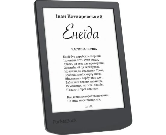 Электронная книга Pocketbook 619 Verse Lite, Midnight Grey (PB619-T-CIS), изображение 2 Электронная книга Pocketbook 619 Verse Lite, Midnight Grey (PB619-T-CIS), изображение 2