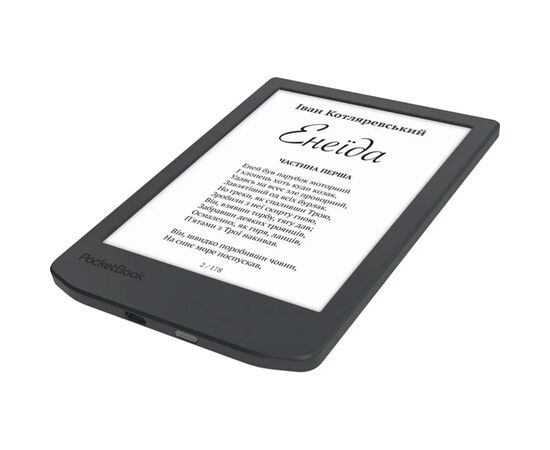 Электронная книга Pocketbook 619 Verse Lite, Midnight Grey (PB619-T-CIS), изображение 3 Электронная книга Pocketbook 619 Verse Lite, Midnight Grey (PB619-T-CIS), изображение 3