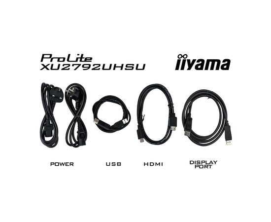 Монітор iiyama XU2792UHSU-B6, зображення 12 Монітор iiyama XU2792UHSU-B6, зображення 12