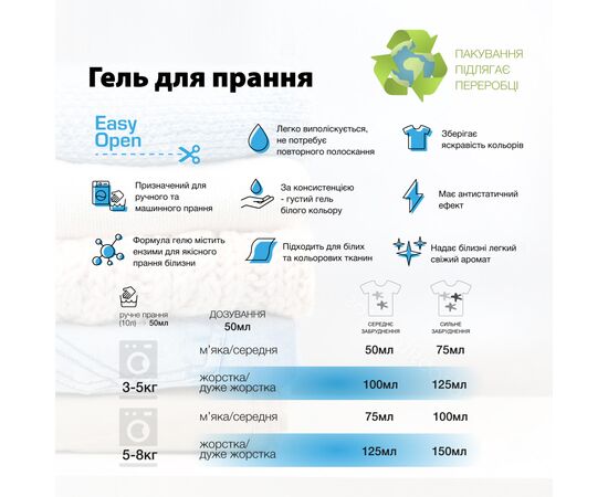 Гель для стирки Carma Универсальный 1.7 л (4820204702229), изображение 3 Гель для стирки Carma Универсальный 1.7 л (4820204702229), изображение 3