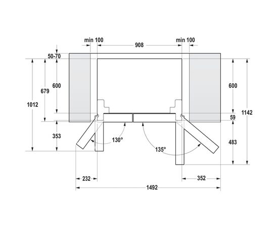 Холодильник Gorenje NRS9EVX1, изображение 12 Холодильник Gorenje NRS9EVX1, изображение 12