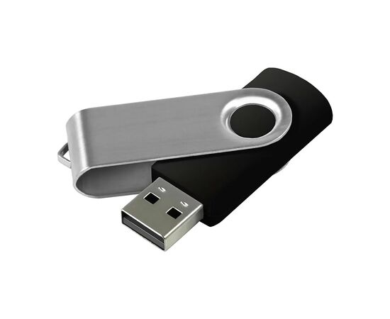 USB флеш накопитель Goodram 32GB UTS2 (Twister) Black No Logo USB 2.0 (UTS2-0320K0BBB), изображение 2 USB флеш накопитель Goodram 32GB UTS2 (Twister) Black No Logo USB 2.0 (UTS2-0320K0BBB), изображение 2