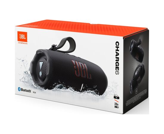 Акустическая система JBL Charge 6 Black (JBLCHARGE6BLK), изображение 11 Акустическая система JBL Charge 6 Black (JBLCHARGE6BLK), изображение 11