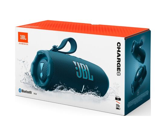 Акустическая система JBL Charge 6 Blue (JBLCHARGE6BLU), изображение 11 Акустическая система JBL Charge 6 Blue (JBLCHARGE6BLU), изображение 11