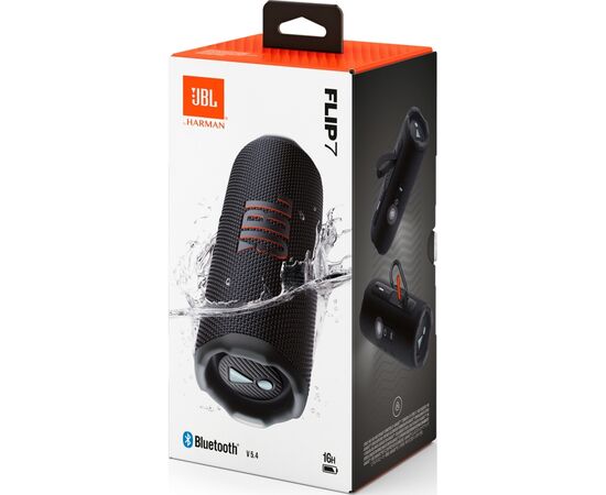 Акустическая система JBL Flip 7 Black (JBLFLIP7BLK), изображение 12 Акустическая система JBL Flip 7 Black (JBLFLIP7BLK), изображение 12
