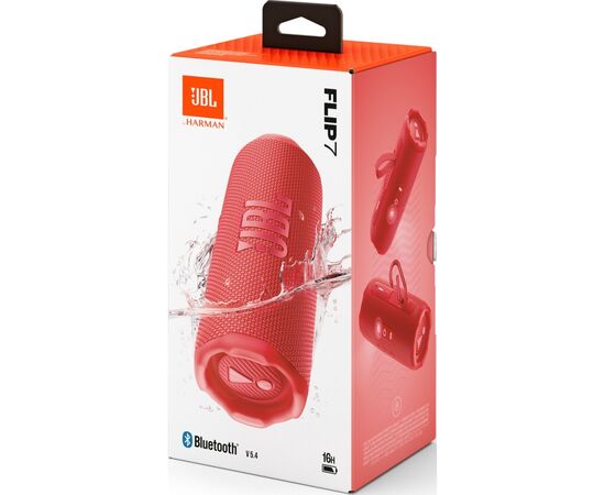 Акустична система JBL Flip 7 Red (JBLFLIP7RED), зображення 12 Акустична система JBL Flip 7 Red (JBLFLIP7RED), зображення 12