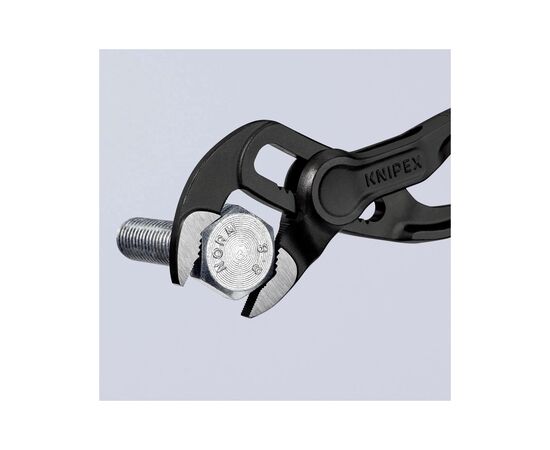 Клещи KNIPEX COBRA XS переставная 1" (28мм) (87 00 100 BK), изображение 4 Клещи KNIPEX COBRA XS переставная 1" (28мм) (87 00 100 BK), изображение 4