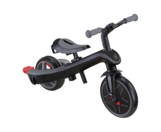 Дитячий велосипед Globber Explorer trike Deluxe play 4 в 1 чорно-сірий (636-120), зображення 11