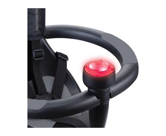 Дитячий велосипед Globber Explorer trike Deluxe play 4 в 1 чорно-сірий (636-120), зображення 12