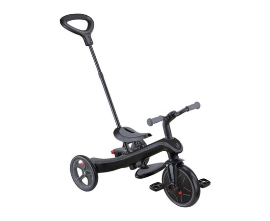 Дитячий велосипед Globber Explorer trike Deluxe play 4 в 1 чорно-сірий (636-120), зображення 7