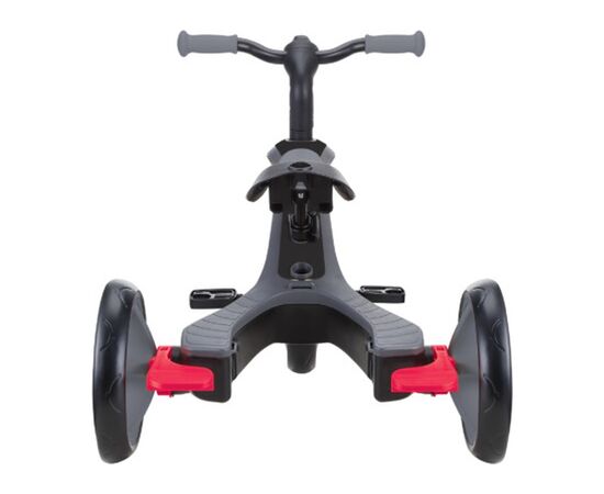 Дитячий велосипед Globber Explorer trike Deluxe play 4 в 1 чорно-сірий (636-120), зображення 8