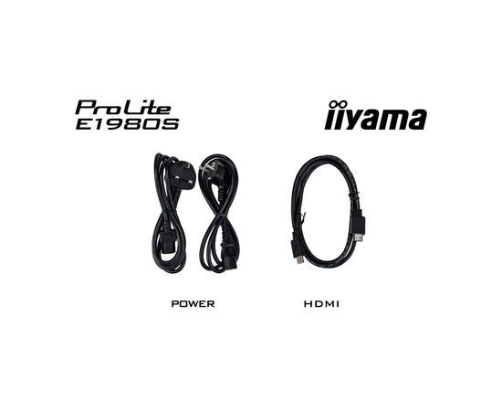 Монітор iiyama E1980S-B1, зображення 12 Монітор iiyama E1980S-B1, зображення 12