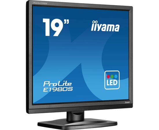 Монітор iiyama E1980S-B1, зображення 2 Монітор iiyama E1980S-B1, зображення 2