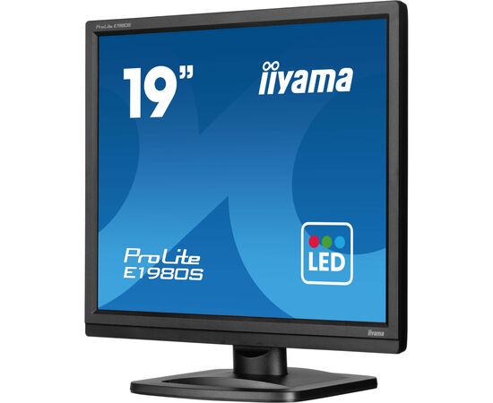 Монітор iiyama E1980S-B1, зображення 3 Монітор iiyama E1980S-B1, зображення 3