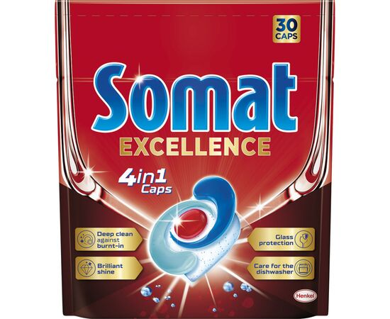 Таблетки для посудомоечных машин Somat Excellence 30 шт. (9000101808292)