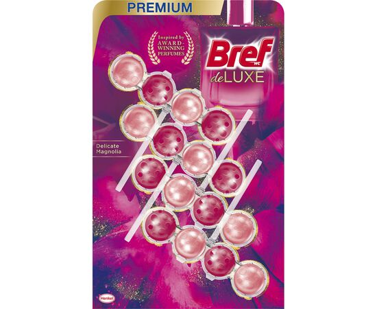 Туалетний блок Bref De Luxe Ніжна магнолія 4 х 50 г (9000101819038)