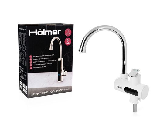 Проточный водонагреватель Hölmer HHW-202L, изображение 8 Проточный водонагреватель Hölmer HHW-202L, изображение 8