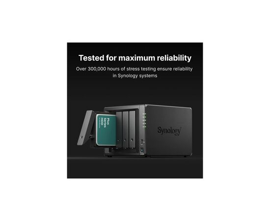 Жесткий диск для сервера Synology 3.5" 4ТБ SATA 5400 (HAT3300-4T), изображение 4 Жесткий диск для сервера Synology 3.5" 4ТБ SATA 5400 (HAT3300-4T), изображение 4