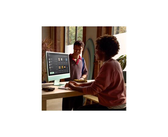 Компьютер Apple 24" iMac Retina 4.5K / Apple M4 (10-c/CPU, 10-c/GPU), 16, 256, Silver (MWV13UA/A), изображение 8 Компьютер Apple 24" iMac Retina 4.5K / Apple M4 (10-c/CPU, 10-c/GPU), 16, 256, Silver (MWV13UA/A), изображение 8